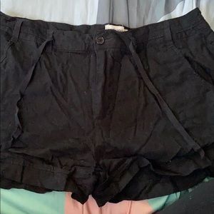 Black shorts